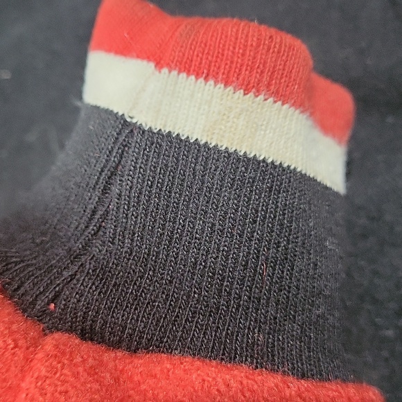 Vintage Red Dog beer varsity jacket M Black bulldog mascot womens youth L - Picture 9 of 10